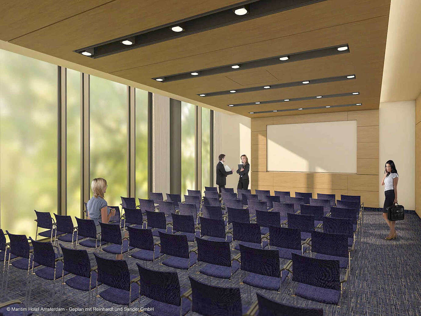 Gruppenraum © Maritim Hotel Amsterdam - Geplan mit Reinhardt und Sander GmbH