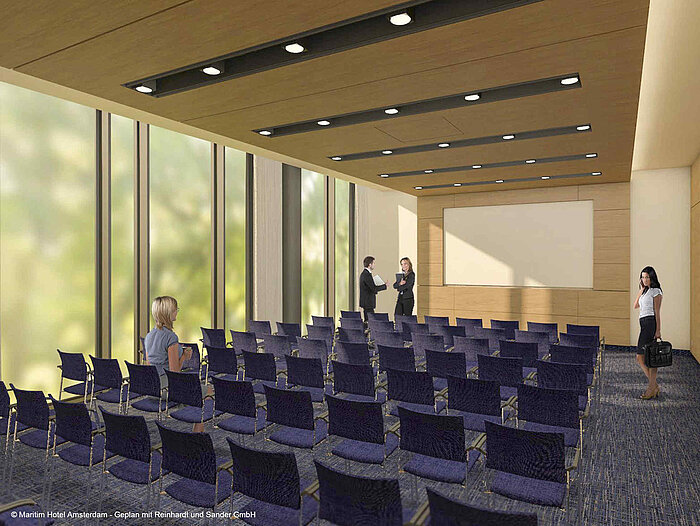 Gruppenraum © Maritim Hotel Amsterdam - Geplan mit Reinhardt und Sander GmbH