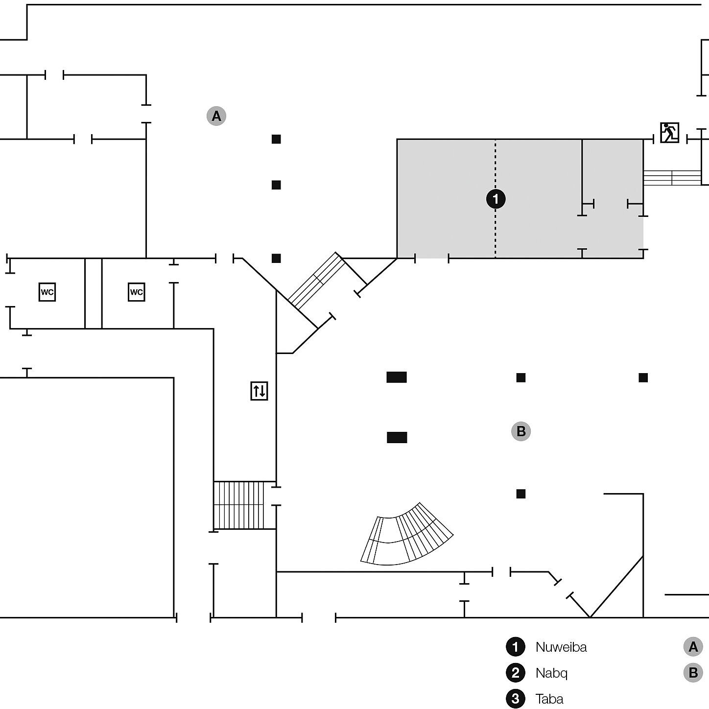 Grundrissplan, Erdgeschoss | Maritim Jolie Ville Resort & Casino Sharm El Sheikh