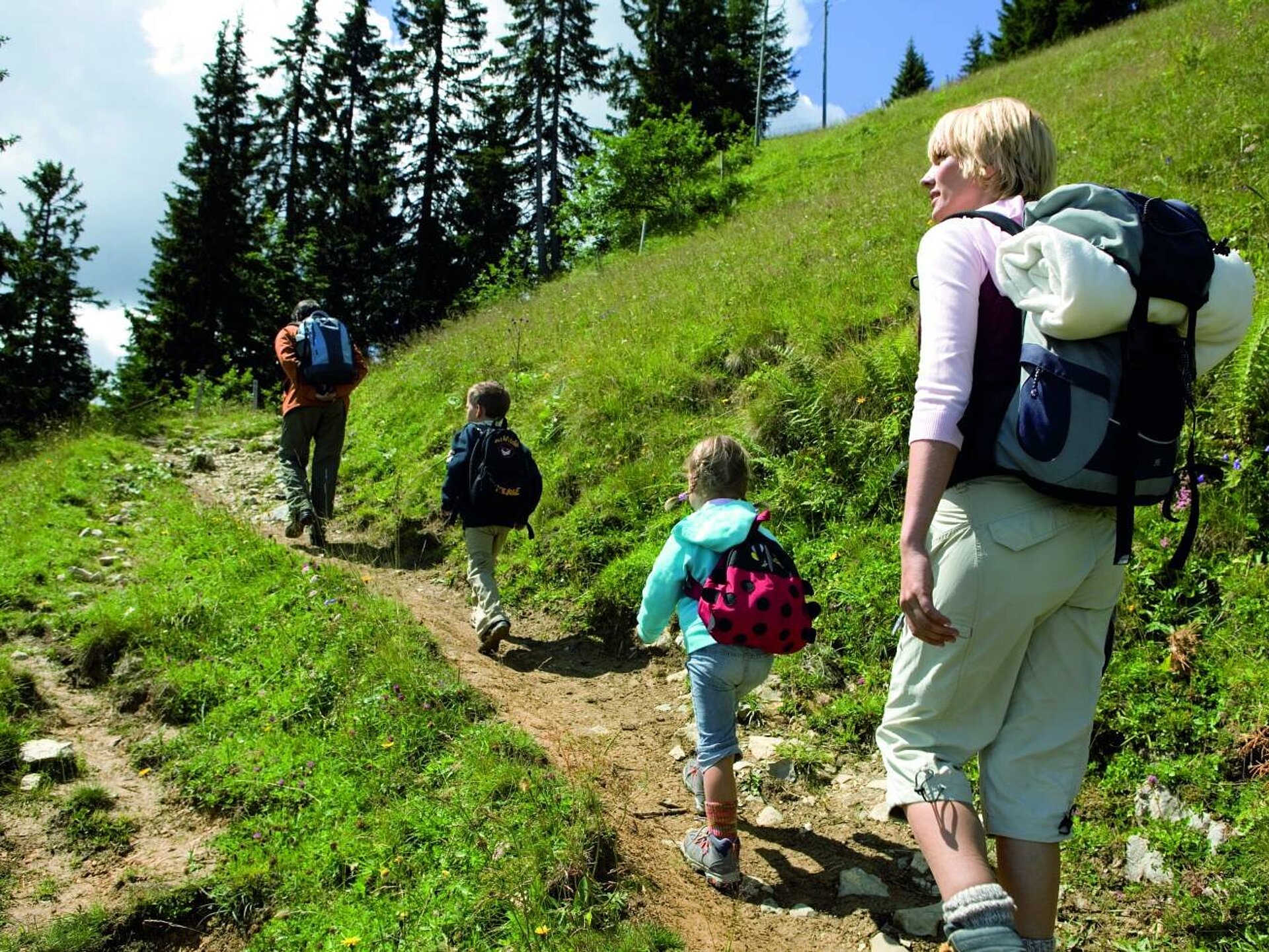 wandern mit der Familie