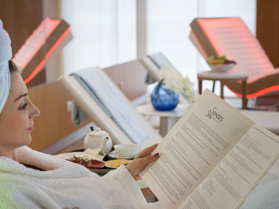 Entspannungsbereich im Senses Spa & Wellness | Maritim Hotel Paradise Blue Albena