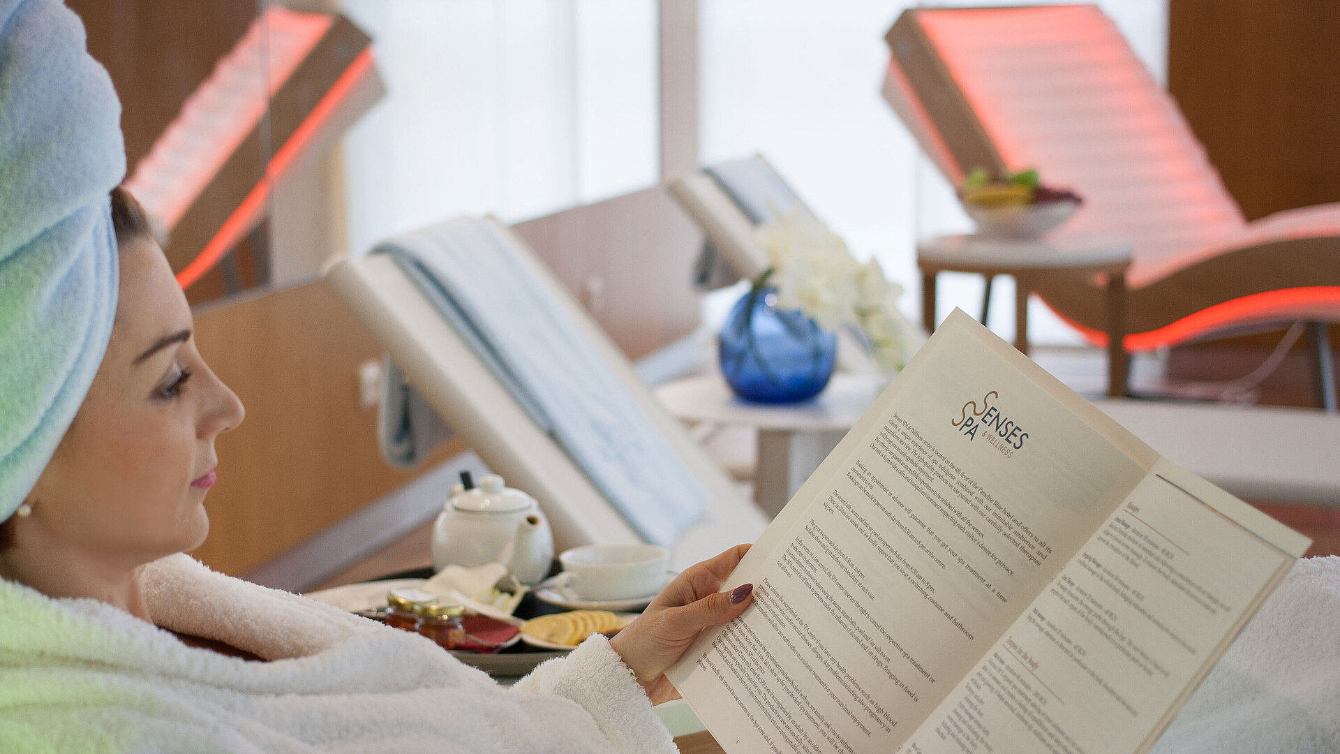 Entspannungsbereich im Senses Spa & Wellness | Maritim Hotel Paradise Blue Albena