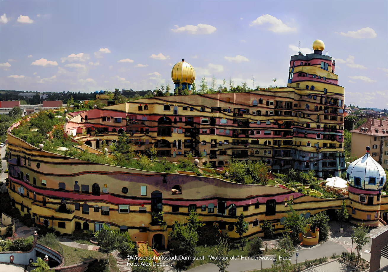 Waldspirale Darmstadt Waldspirale Darmstadt