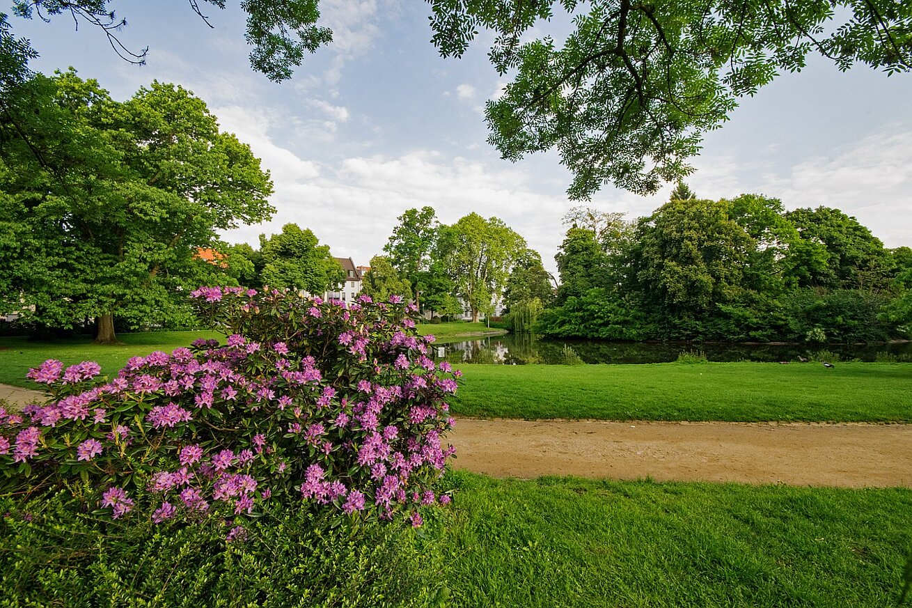 Herrngarten in Darmstadt Herrngarten in Darmstadt