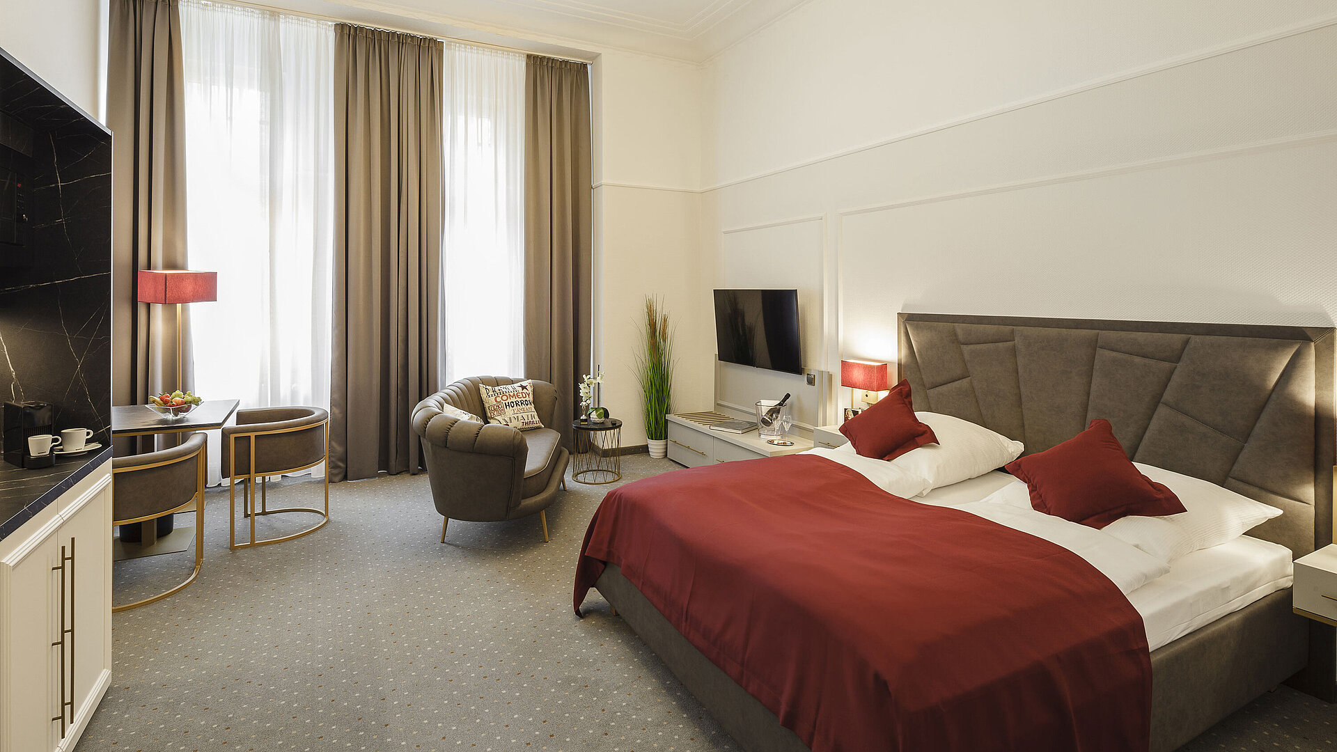 Comfort Doppelzimmer | Star-Apart Hansa Hotel Wiesbaden