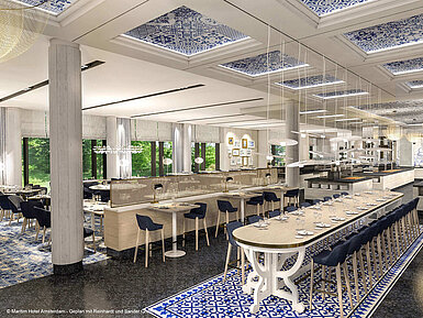 Restaurant Loef  © Maritim Hotel Amsterdam - Geplan mit Reinhardt und Sander GmbH