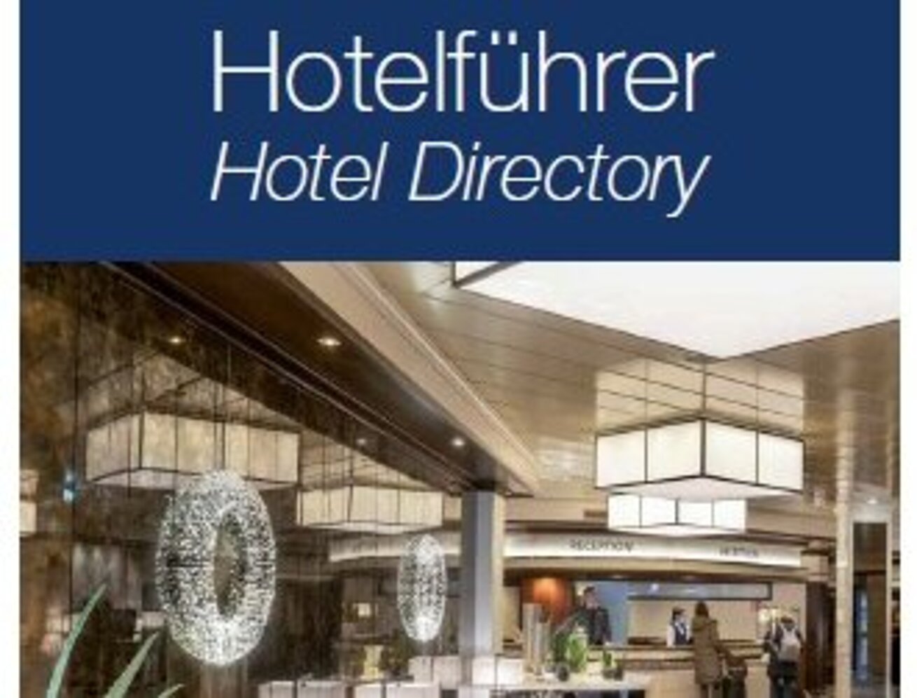 Titelbild vom Prospekt "Hotelführer" der Maritim Hotels, abgebildet Maritim Seehotel Timmendorfer Strand