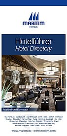 Titelbild vom Prospekt "Hotelführer" der Maritim Hotels, abgebildet Maritim Seehotel Timmendorfer Strand