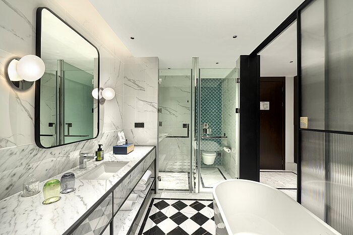 Badezimmer Comfort | Maritim Hotel & Conference Center Taicang