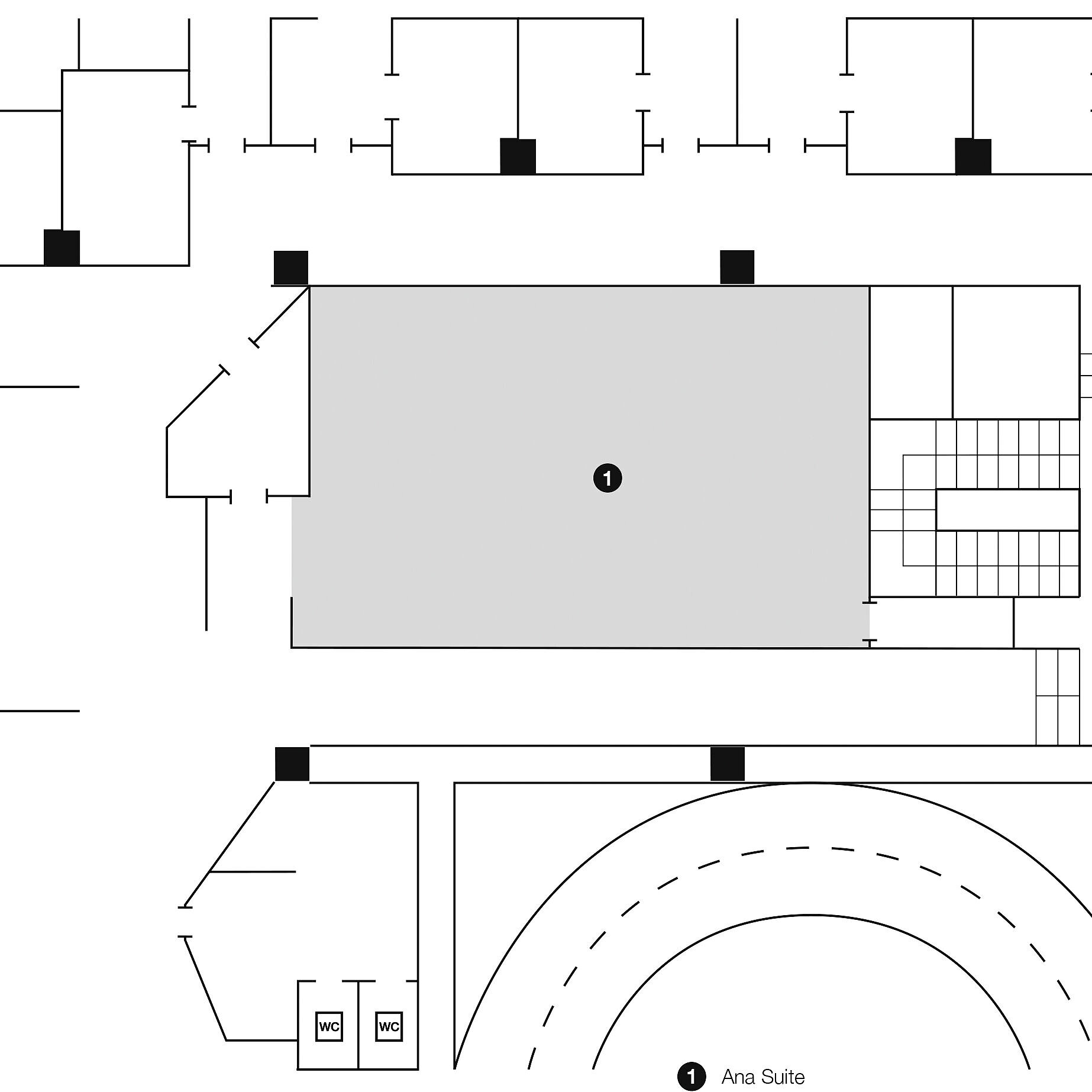 Grundrissplan, Erdgeschoss | Maritim Antonine Hotel & Spa Malta