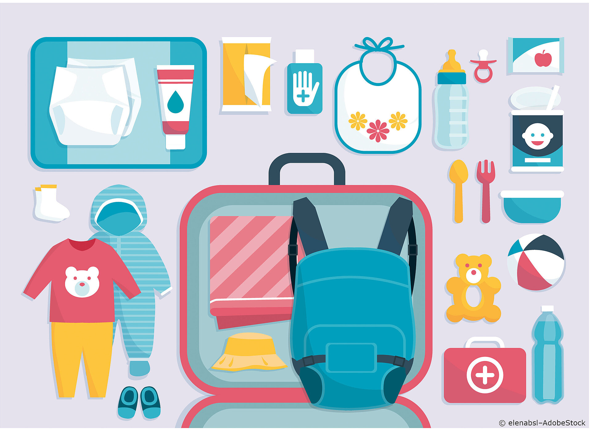 Nur nicht das Lieblings Kuscheltier vergessen! checkliste-urlaub-mit-kindern-teddy-nicht-vergessen