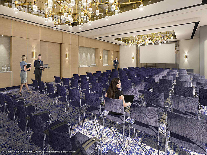 Saal München © Maritim Hotel Amsterdam - Geplan mit Reinhardt und Sander GmbH
