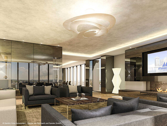 Präsidentensuite © Maritim Hotel Amsterdam - Geplan mit Reinhardt und Sander GmbH
