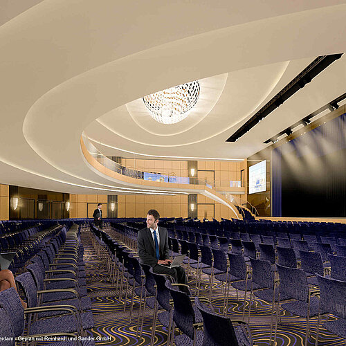 Saal Maritim © Maritim Hotel Amsterdam - Geplan mit Reinhardt und Sander GmbH