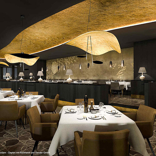 Restaurant Noord © Maritim Hotel Amsterdam - Geplan mit Reinhardt und Sander GmbH