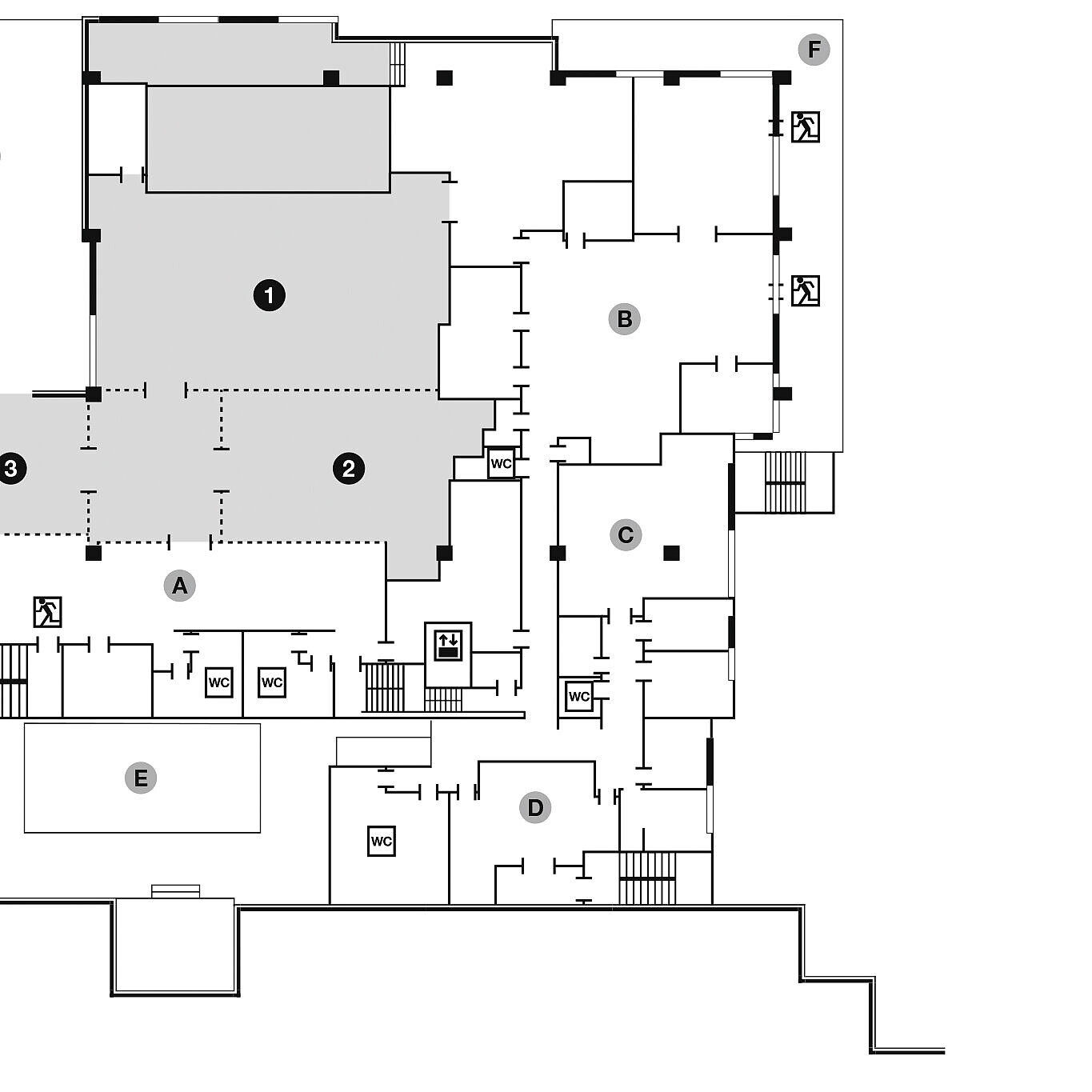 Grundrissplan, 2. Obergeschoss | Maritim Hotel Paradise Blue Albena