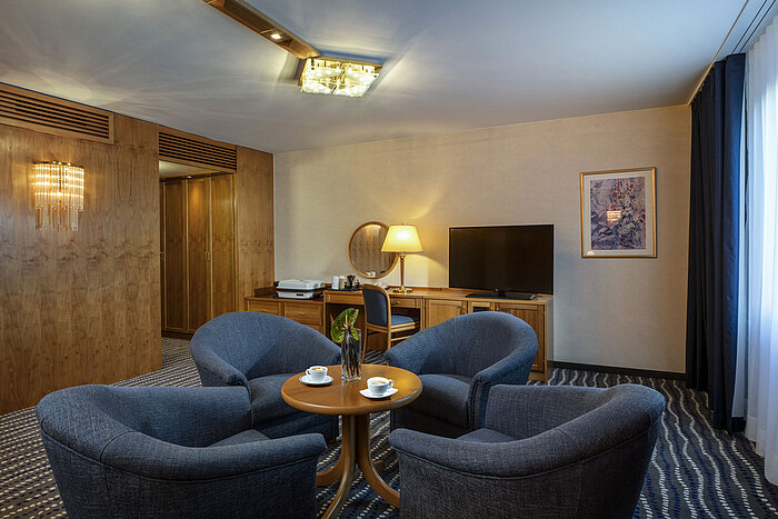 Superior Familienzimmer im Maritim Hotel Magdeburg mit viel Platz für die Familie