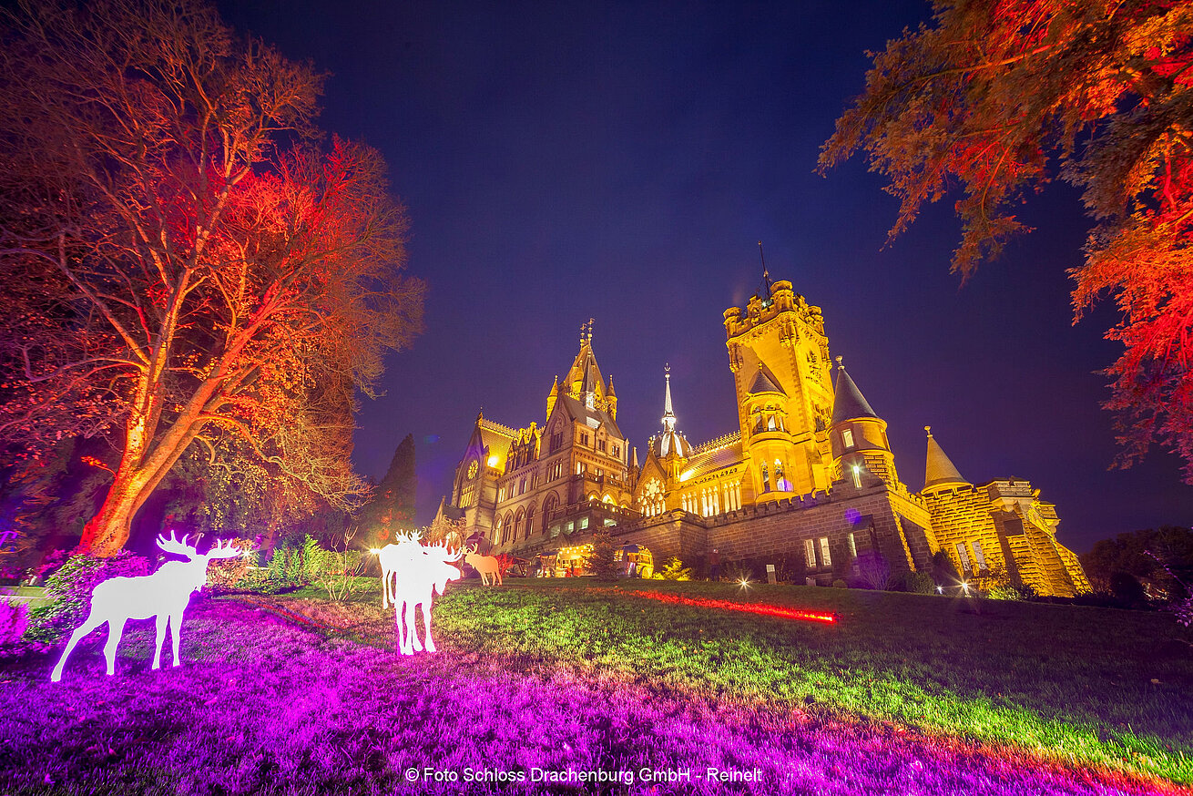 Weihnachtszeit Schloss Drachenburg
