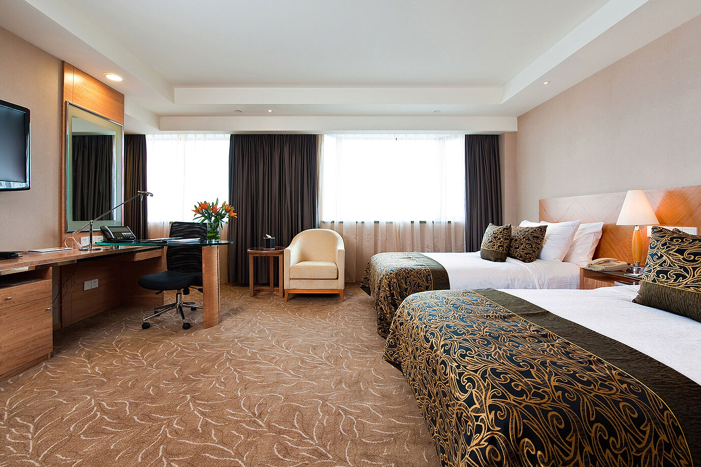 Comfort Twin Zimmer | Maritim Hotel Taicang Garden